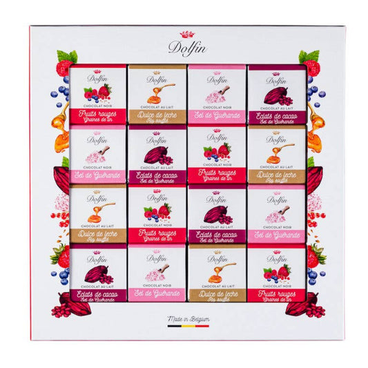 Cutie cu 48 ciocolate Sweet & Salty 216g Dolfin RED Dolfin