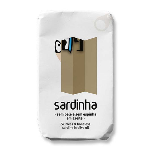 Sardinha sardine dezosate și fără piele în ulei de măsline 120g Sardinha