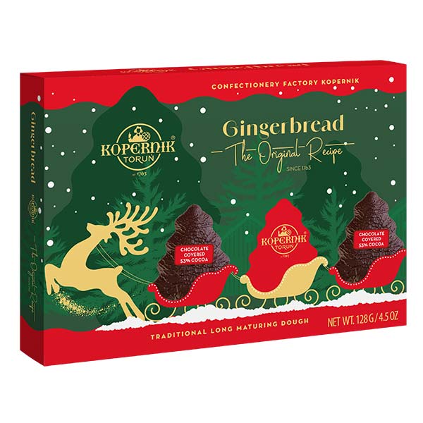 Turta dulce Christmas Tree 128g Kopernik