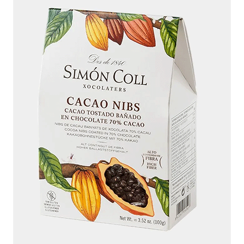 Cacao Nibs Simon Coll 100g