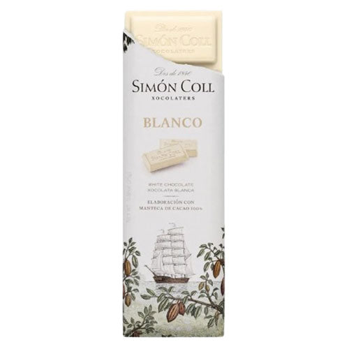 Tableta de ciocolata alba Simon Coll 25g - Delicatessen Delicatessen