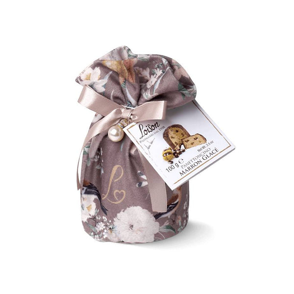 Mini panettone marron glace Loison 100g