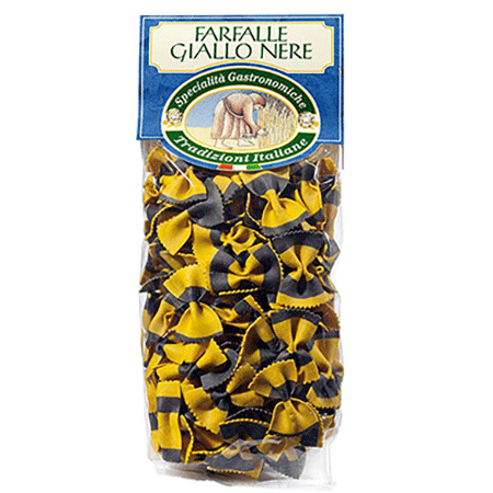 Farfalle Giallo Nere 250g - Delicatessen Delicatessen Paste Fainoase & Orez