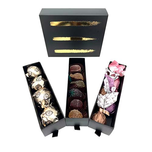 Three Acts of Delight - fructe in ciocolata si jeleuri 380g Delicatessen