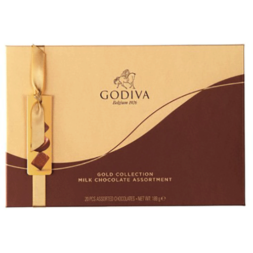 Asortiment de praline belgiene Godiva All Milk 20