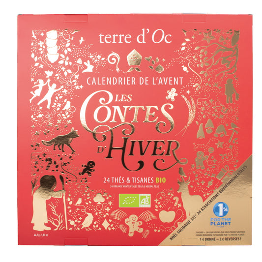 Calendar de Advent - 24 de infuzii Terre d`Oc Delicatessen