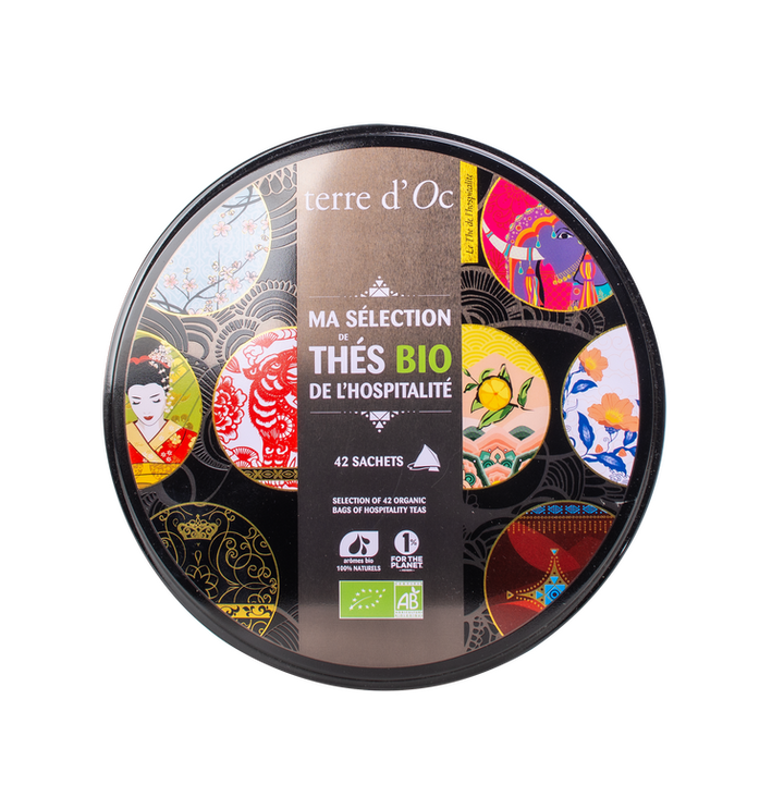 Set cadou 42 de ceaiuri organice Terre d'Oc – Delicatessen