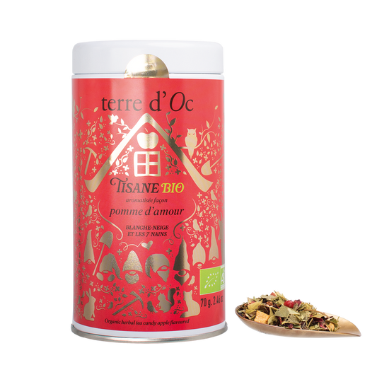 Ceai de plante cu măr și scorțișoară Terre d'Oc 70g Delicatessen