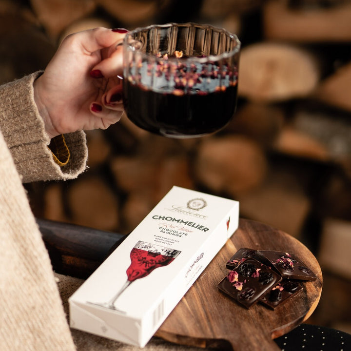 Sommelier Chocolate Pairing - ciocolata pentru vin rosu Laurence Chocolate 100g - Delicatessen Delicatessen Ciocolata Tablete