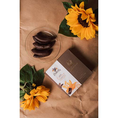 Coaja de lamaie in ciocolata neagra Laurence Chocolate  - vrac, 400g