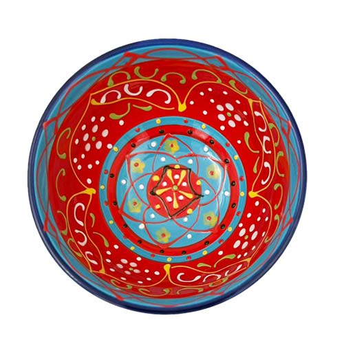 Bol mare din ceramică pictată manual Labirinto Delicatessen