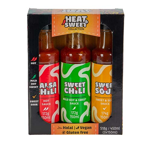 Trio de Sosuri Picante și Acrișoare 3 x 150 ml