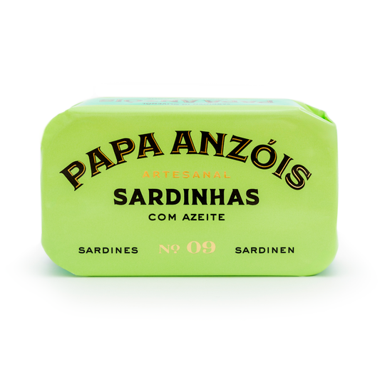 Papa Anzóis Sardine în Ulei de Măsline Virgin, 120g Papa Anzóis