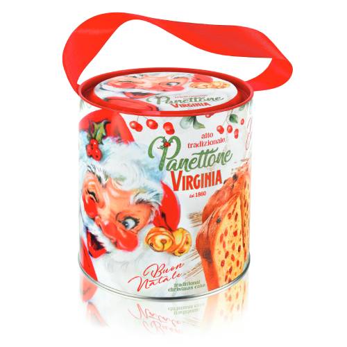 Amaretti Virginia panettone înalt Winky Santa 750g Amaretti Virginia