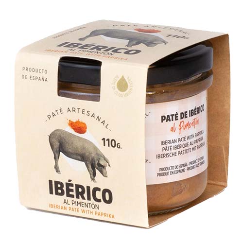 Pate de porc iberic cu paprika Don Gastronom 110g Delicatessen