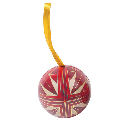 Glob metalic Holly T1 rosu stea Delicatessen