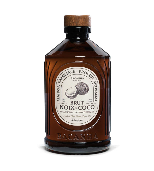 Sirop de Cocos Brut Organic - Bacanha 400 ml