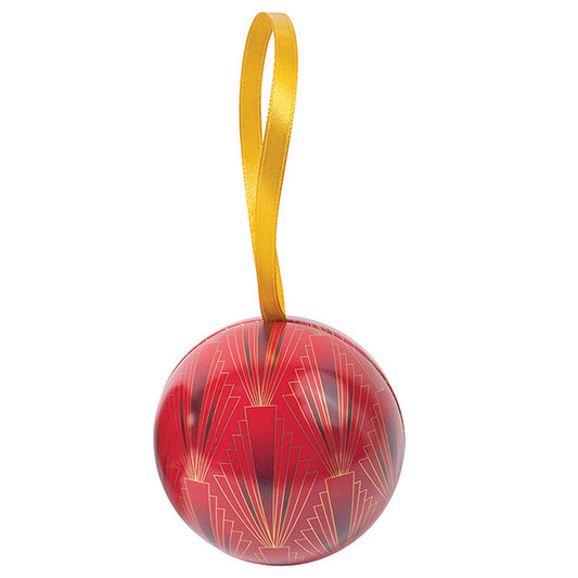 Glob metalic Holly T1 rosu Delicatessen