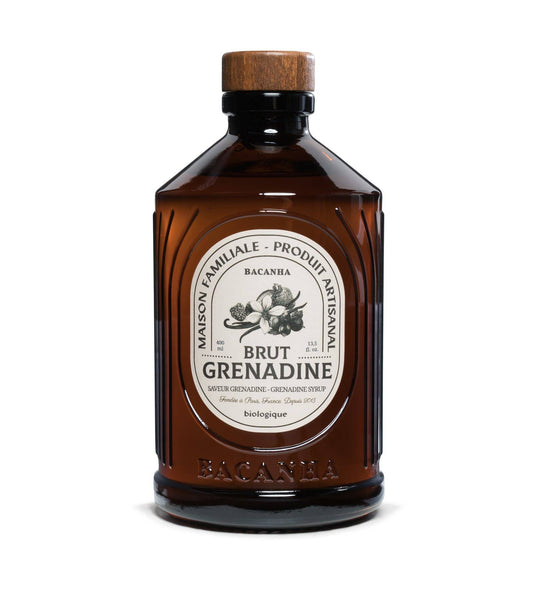 Sirop de Grenadina Brut Organic - Bacanha 400 ml Bacanha