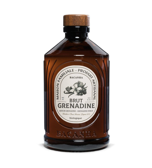 Sirop de Grenadina Brut Organic - Bacanha 400 ml