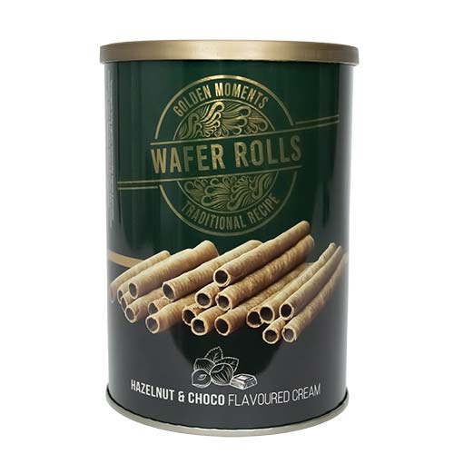 Rulouri de napolitana cu alune 400g
