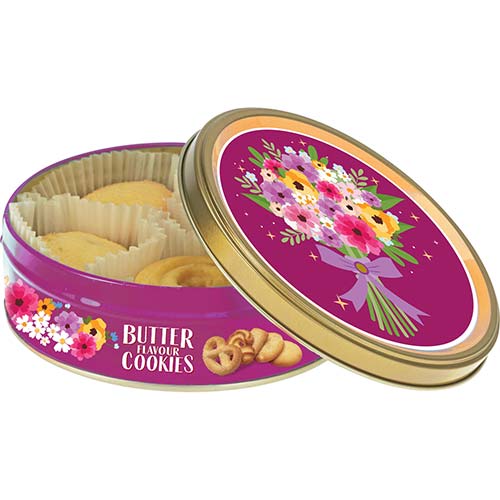 Biscuiti cu unt in cutie cadou Bouquet 114g