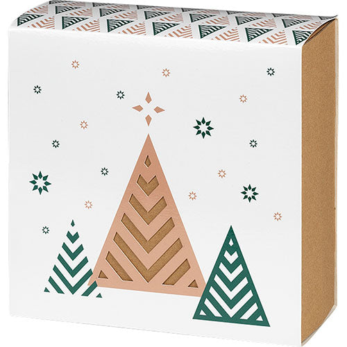 Cutie pătrată MERRY CHRISTMAS 21 x 21 x 9 cm Delicatessen