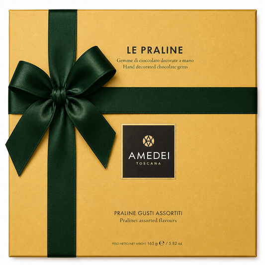 Cutie cu 16 praline Gold 165g Amedei Delicatessen