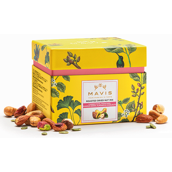 Cocktail de fructe uscate prajite Caja, Mavis Gourmet 100g - Delicatessen Delicatessen De Rontait