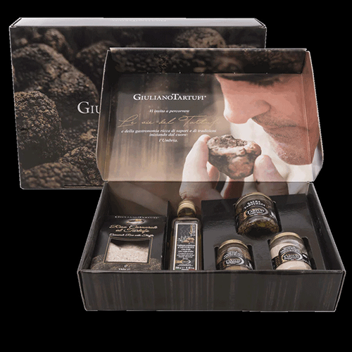 GIFT BOX 5 Giuliano Tartufi 990g - Delicatessen Delicatessen