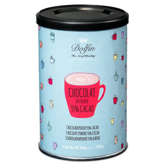Ciocolată caldă cu 55% cacao 250g Dolfin Dolfin