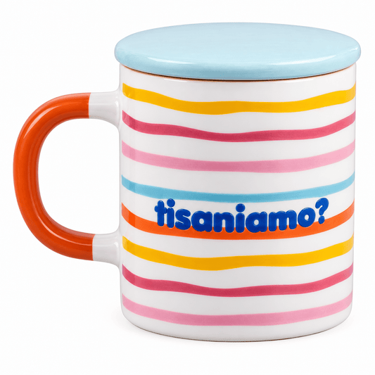 Cană cu infuzor pentru ceai, gresie ceramică, 325 ml Tisaniamo VdE Tivoli 1996