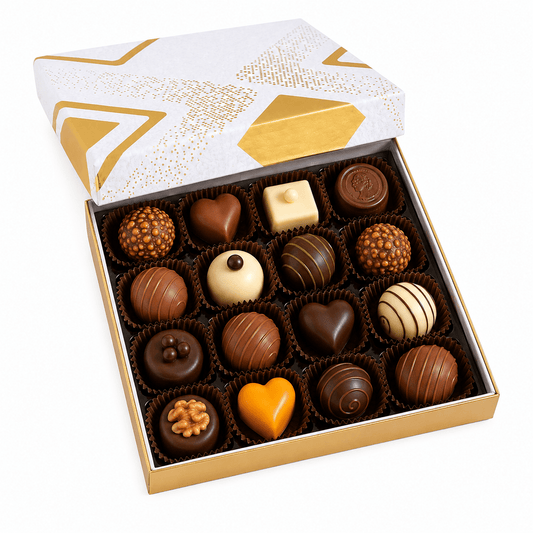 Bruyerre cutie Apogee cu praline belgiene 210g Delicatessen