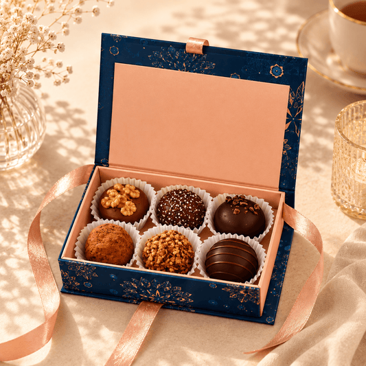 Bruyerre cutie tip carte Joyau Royal cu praline belgiene 80g Delicatessen