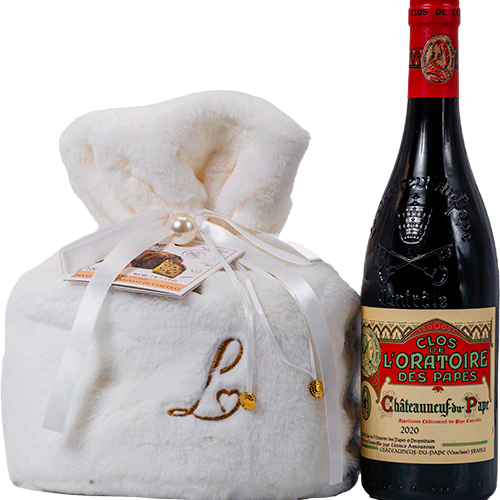 Cadou Sybarite - panettone Loison si vin de colectie - Delicatessen Delicatessen Craciun