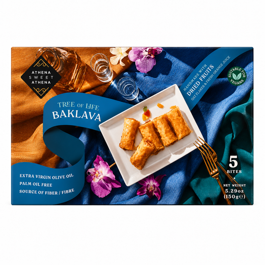 Baklava Tree of Life cu fructe uscate, 150g – Athena Sweet Athena Athena Sweet Athena