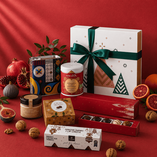 Merry Christmas — Cadou cu Creme de Brânză, Praline și Mirodenii de Vin Fiert Delicatessen