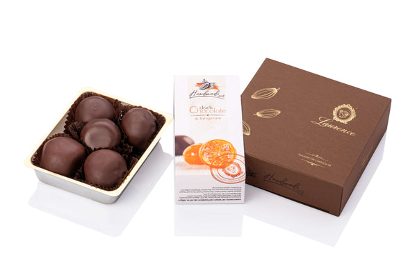 Mandarine in ciocolata neagra Laurence Chocolate 185g - Delicatessen Delicatessen Specialitati