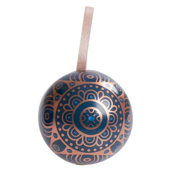 Glob metalica Joyau cross umplut cu trufe de ciocolata Mathez