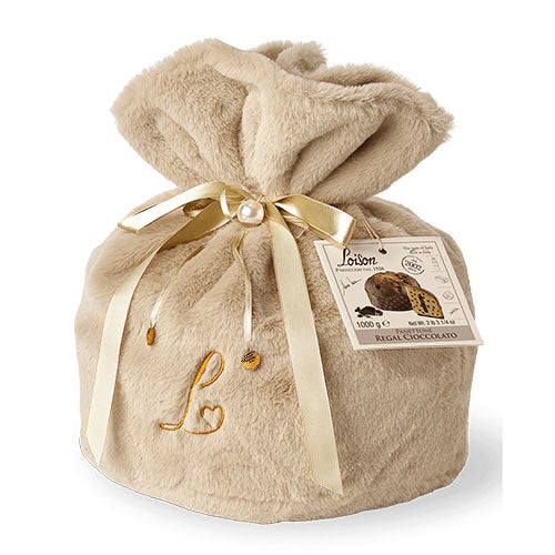 Panettone cu ciocolata Loison 1kg ivoire - Delicatessen Delicatessen Panettone