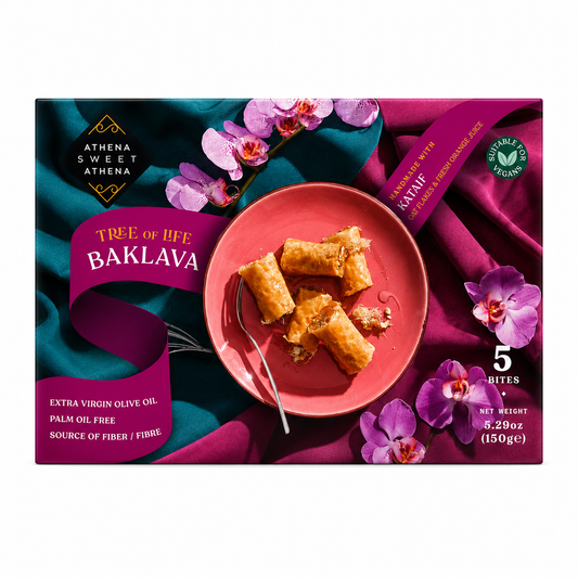 Baklava Tree of Life kataifi cu nuci, 150g – Athena Sweet Athena Athena Sweet Athena