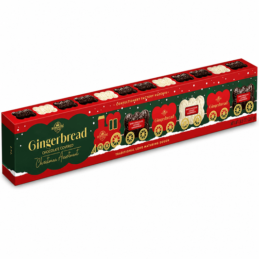 Kopernik cutie cu turta dulce asortata 384g - Editie de Craciun Kopernik