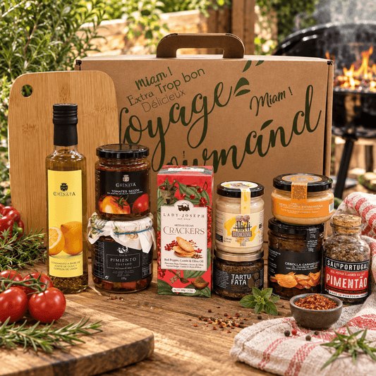 Pachet cadou pentru grătar — sosuri, creme și sare cu paprika Delicatessen