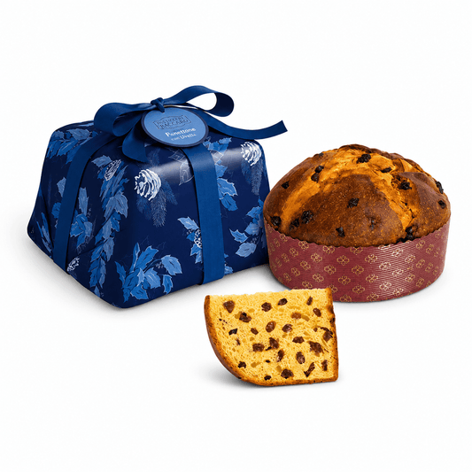 Pandolce fără zahăr, cu stafide, fără fructe confiate Fraccaro 750g Fraccaro