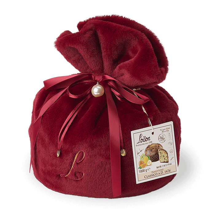 Panettone artizanal clasic Loison 1kg rosu - Delicatessen Delicatessen Panettone