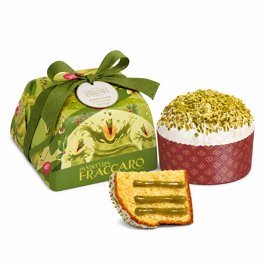 Panettone cu cremă de fistic Fraccaro 750g Fraccaro