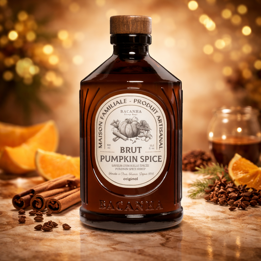 Sirop Pumpkin Spice Brut Organic - Bacanha 400 ml Bacanha