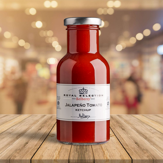 Belberry ketchup cu ardei Jalapeño 250 ml Belberry