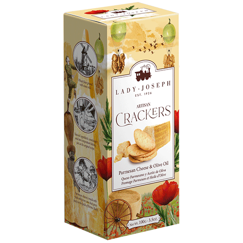 Crackers cu parmezan Lady Joseph 100g - Delicatessen Delicatessen