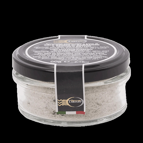 Sare de Guérande cu trufe negre Giuliano Tartufi 60g - Delicatessen Delicatessen